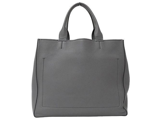 Autre Marque Borsa in pelle grigia Tiffany & Co. - vista 2