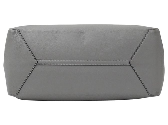 Autre Marque Borsa in pelle grigia Tiffany & Co. - vista 3