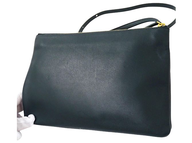 Céline Borsa a mano Celine Trio Large in pelle - vista 9