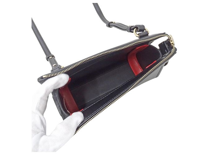 Borsa a mano Chloé Edith in pelle nera - vista 5