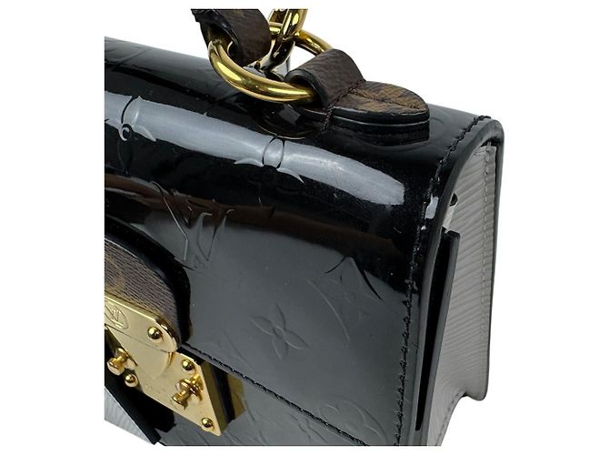 Borsa Louis Vuitton Monogram Vernis - vista 6