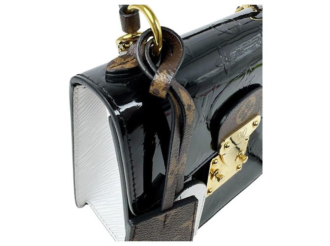 Borsa Louis Vuitton Monogram Vernis - vista 7