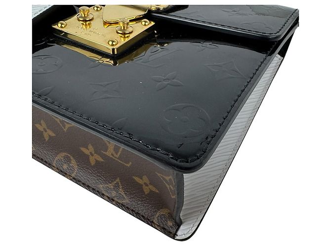 Borsa Louis Vuitton Monogram Vernis - vista 8