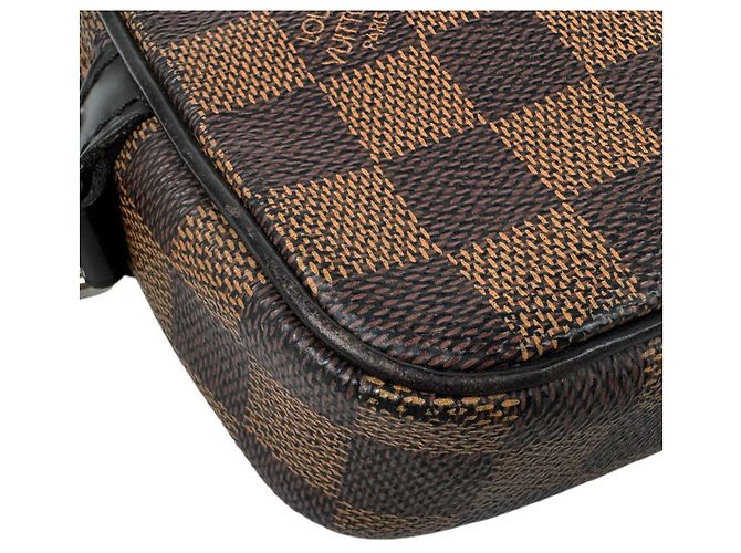 Borsa a pochette Louis Vuitton in tela Damier - vista 9