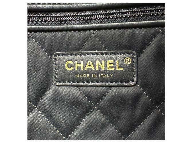 Zaino Chanel in pelle nera - vista 12