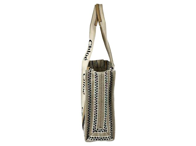 Borsa Tote Chloé Woody Medium - vista 2
