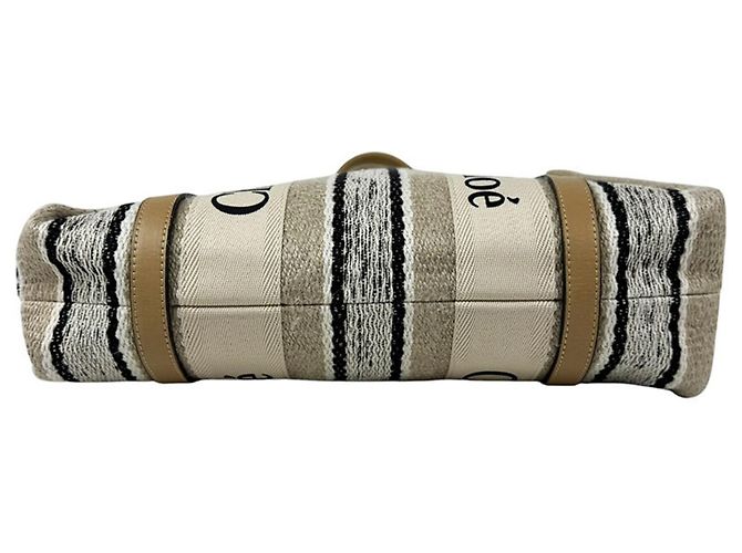 Borsa Tote Chloé Woody Medium - vista 4
