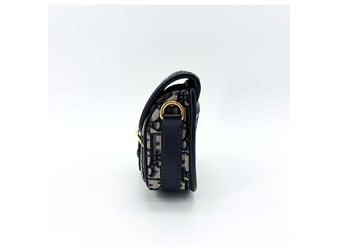 Christian Dior Bobby Flap Oblique Canvas Small - vista 3