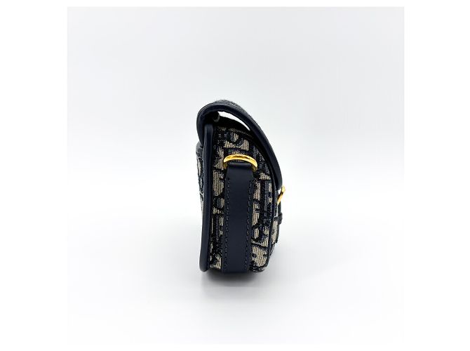 Christian Dior Bobby Flap Oblique Canvas Small - vista 4