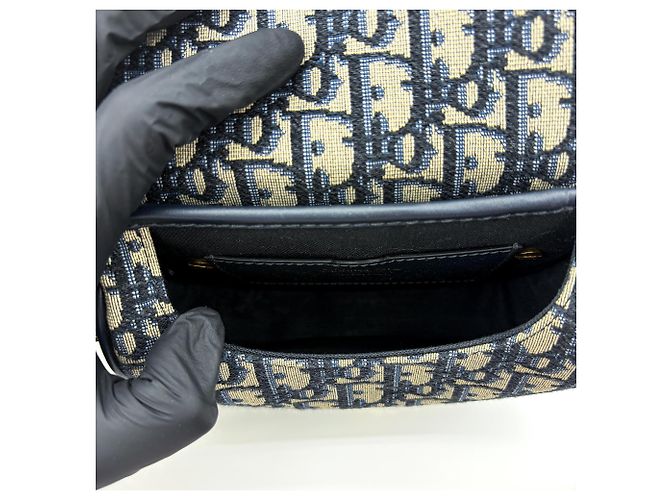 Christian Dior Bobby Flap Oblique Canvas Small - vista 5
