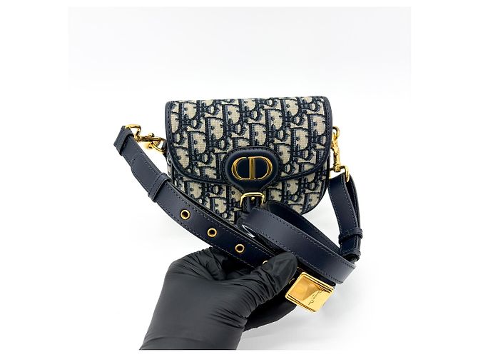 Christian Dior Bobby Flap Oblique Canvas Small - vista 7
