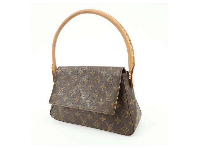 Louis Vuitton Looping Monogram Canvas Mini - vista 3
