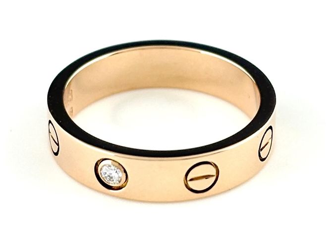 Cartier Mini Love Pink Gold Ring - Ansicht 3