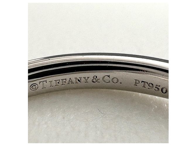 Autre Marque Tiffany & Co. Harmony Ehering aus Platin - Ansicht 5