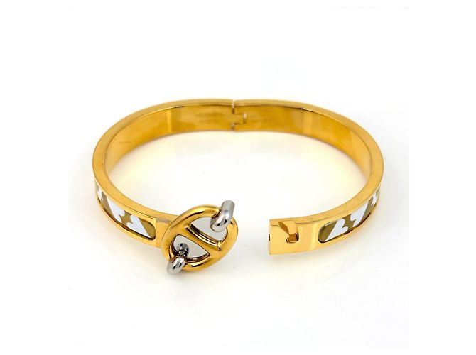Chaîne d'ancre Hermès Bracciale Hermes Mini Click Chaine d'Ancre - vista 2