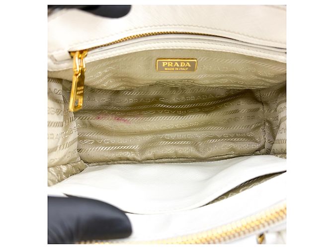 Prada Galleria Mini in pelle Saffiano con doppia zip - vista 5