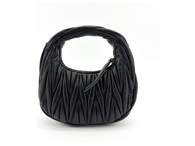 Miu Miu Wander Hobo Matelasse Leather Small - vista 2