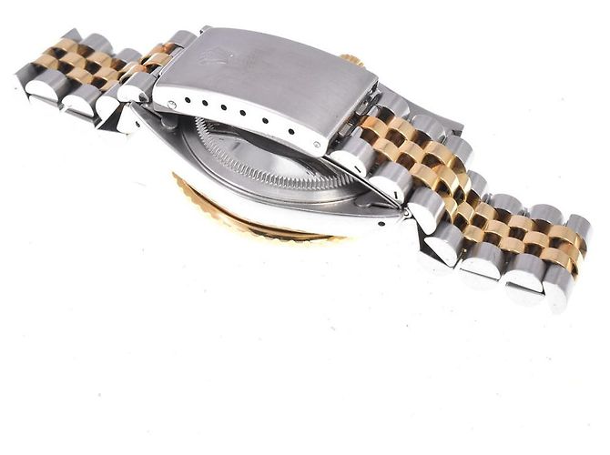 Rolex Oyster Perpetual Datejust Turn-O-Graph Automatique Acier Inoxydable et Or Jaune 36 - vue 2