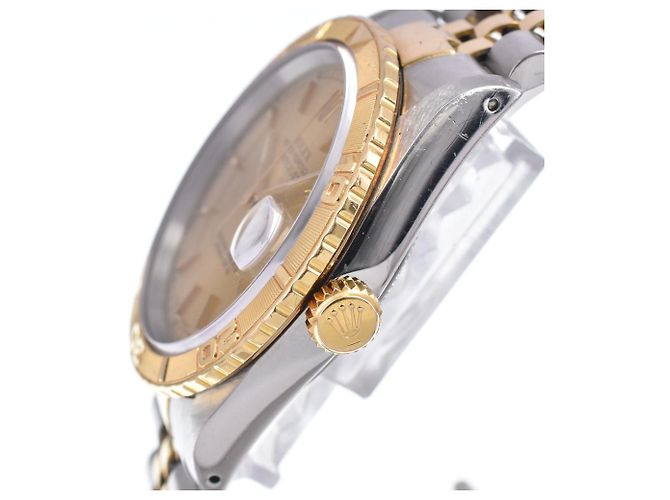 Rolex Oyster Perpetual Datejust Turn-O-Graph Automatique Acier Inoxydable et Or Jaune 36 - vue 3