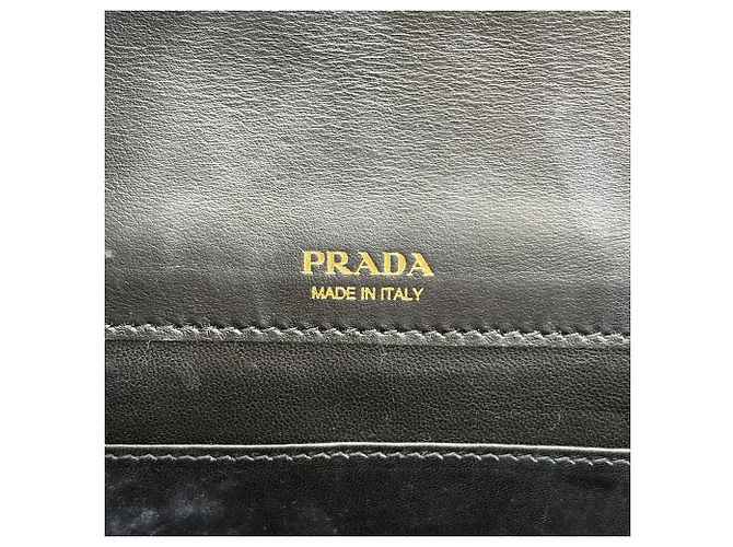 Clutch Busta Prada in Pelle Saffiano Small - vista 6