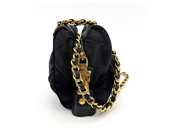 Prada Re-Edition 1995 Chain Quilted Re-Nylon Small - vista 4