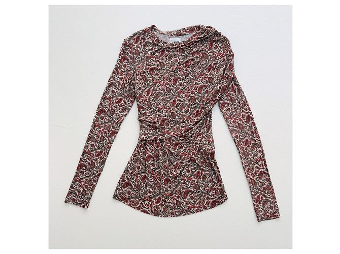 Isabel Marant Etoile Marant Étoile Top Dressi Paisley Modal - vista 3