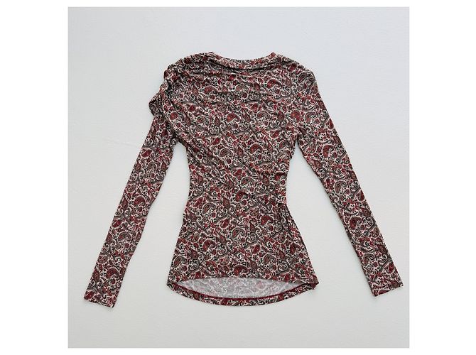 Isabel Marant Etoile Marant Étoile Top Dressi Paisley Modal - vista 4