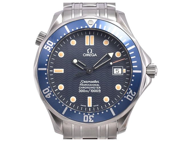 Omega Seamaster Professional Diver 300M Chronometer Automatic Stainless Steel 36 - vista 4