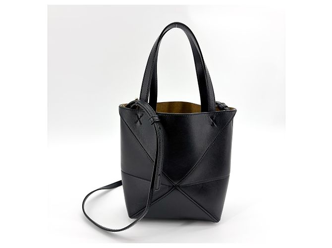 Loewe Puzzle Fold Leather Mini - vista 2
