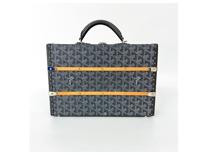 Baul Goyard Grand Hotel Trunk Coated Canvas PM - vista 2