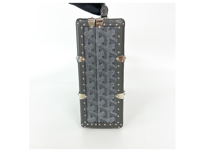 Baul Goyard Grand Hotel Trunk Coated Canvas PM - vista 3