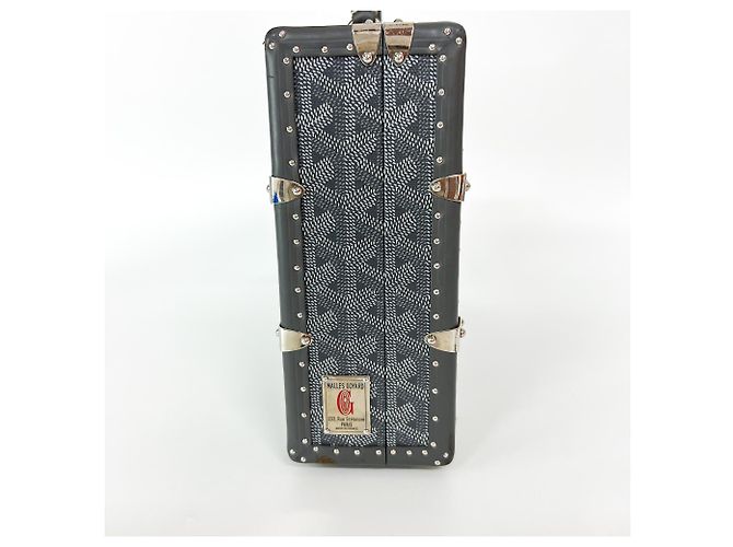Baul Goyard Grand Hotel Trunk Coated Canvas PM - vista 4