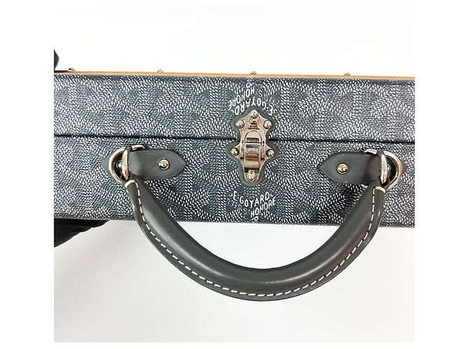 Baul Goyard Grand Hotel Trunk Coated Canvas PM - vista 6