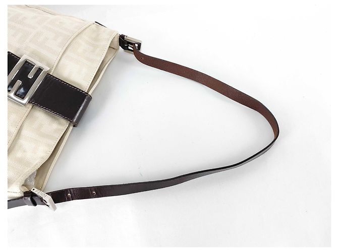 Fendi Vintage FF Belted Hobo Canvas Medium - view 7