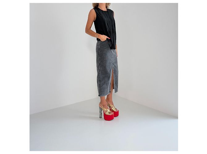 Weekend Max Mara Top sin mangas negro - vista 5