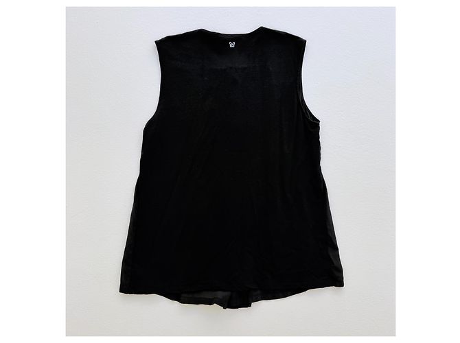 Weekend Max Mara Top sin mangas negro - vista 6