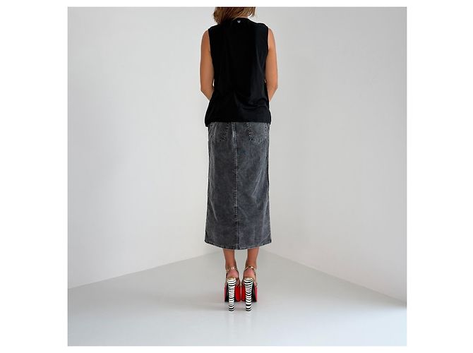 Weekend Max Mara Top sin mangas negro - vista 7