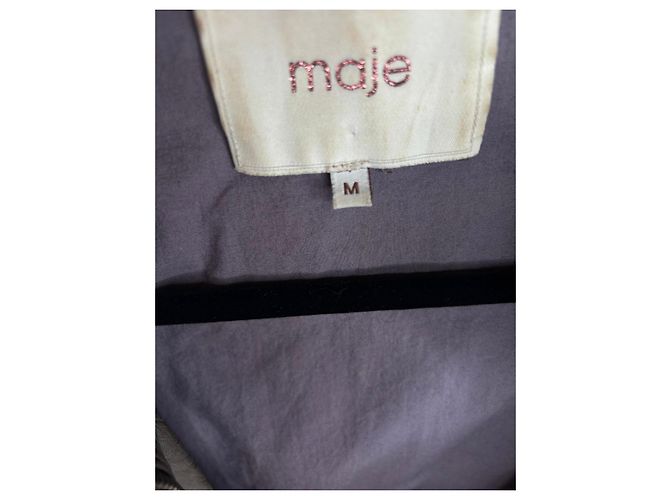 Maje Lederjacke taupe - Ansicht 5