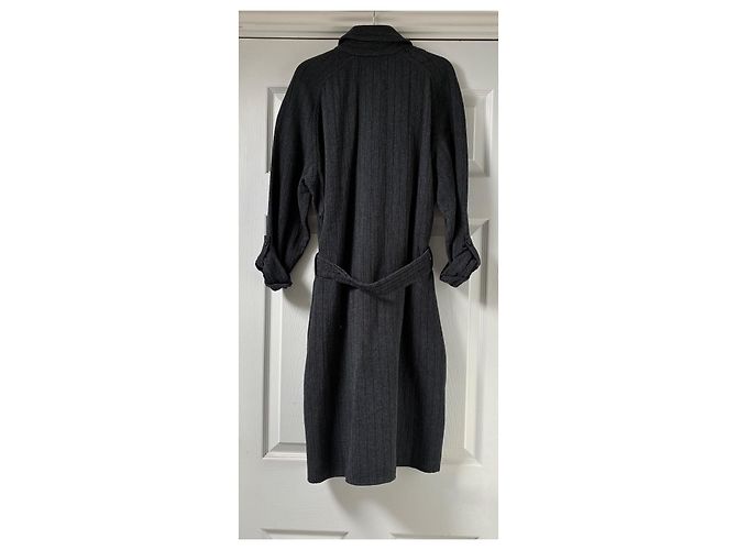 Autre Marque Maison 123 Abito Camicia a Righe Grigie - vista 3