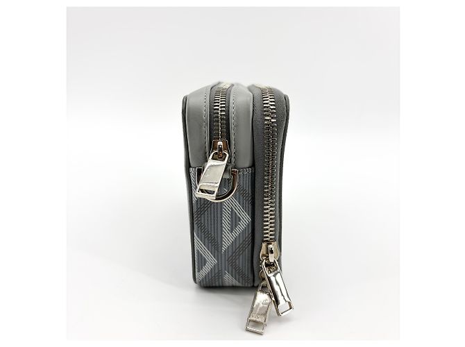 Christian Dior Double Zip CD Diamond Coated Canvas - vista 4
