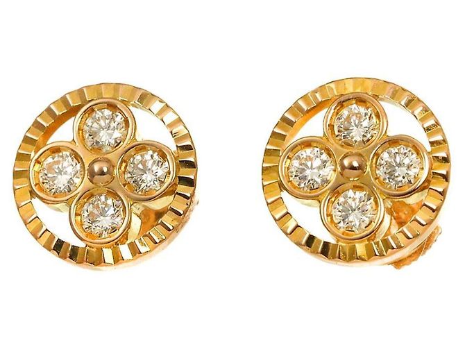 Orecchini Louis Vuitton Pusse Sun Blossom BB Diamond Earrings - vista 2