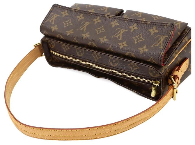 Louis Vuitton Viva Cite MM Monogram Shoulder Handbag - view 5