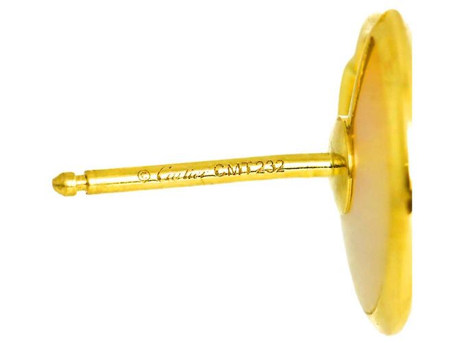 Orecchini Cartier Amulette de Shell Diamanti in Oro Giallo 18K - vista 4