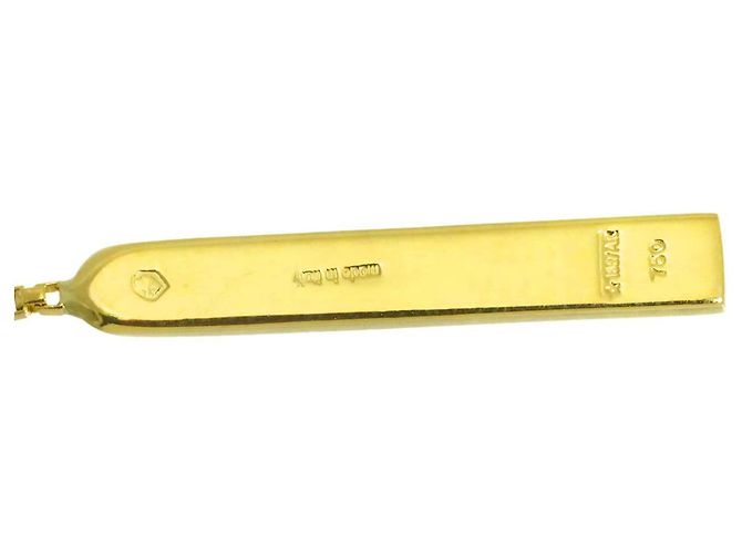Orecchini a goccia Gucci in oro giallo 18K - vista 5