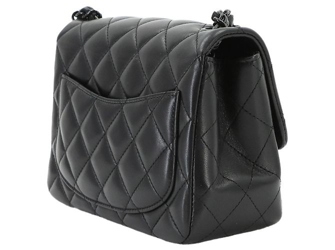 Borsa a tracolla con catena Chanel Mini Matelassé - vista 4