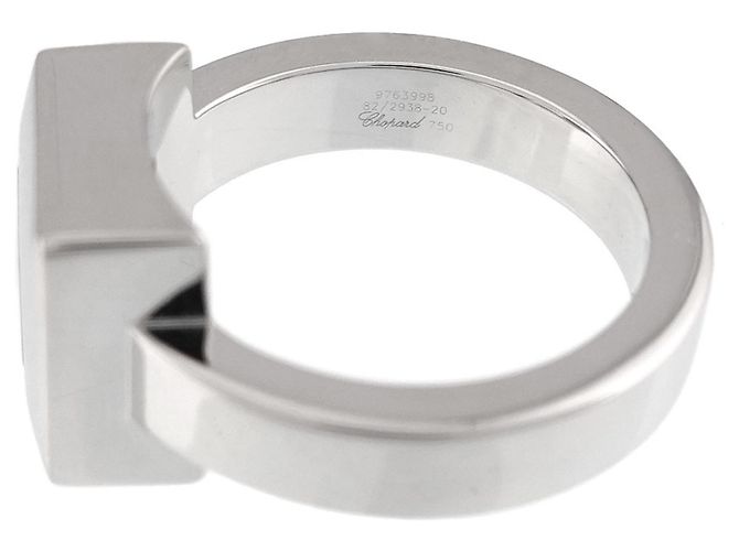 Anillo Chopard Happy Diamonds Square - vista 3