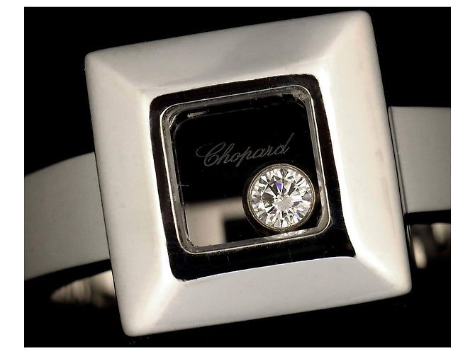 Anillo Chopard Happy Diamonds Square - vista 5