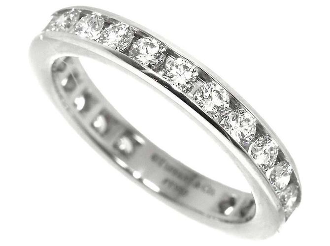Autre Marque Tiffany & Co. Platin-Diamantring - Ansicht 4