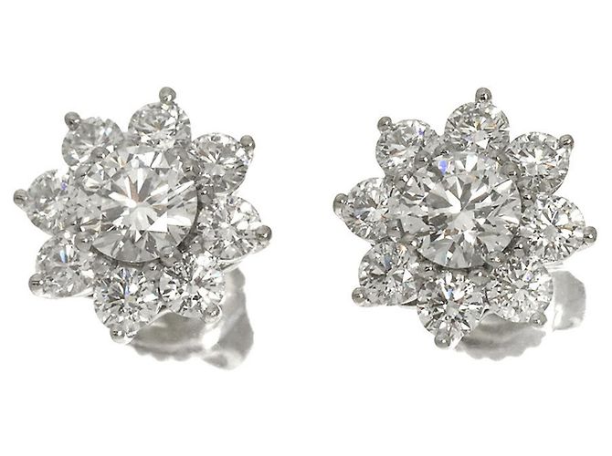 Orecchini mini Sunflower Diamond Harry Winston - vista 2