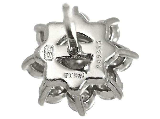 Orecchini mini Sunflower Diamond Harry Winston - vista 4